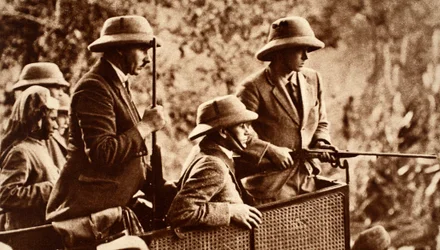 Az indiai körút – VIII. Edward király tigrislövészete Nepálban, 1921